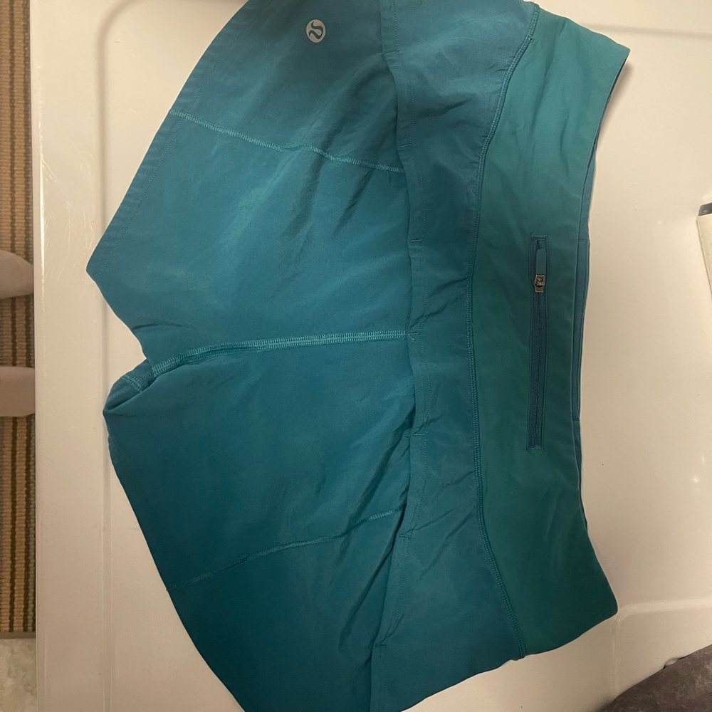 Teal lululemon shorts 2.5